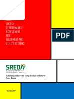 SREDA Module 4 Energy Performance Assessment For Equipment and Utility Systems