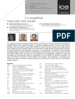 Refinement of A Simplified Road-User Cost Model