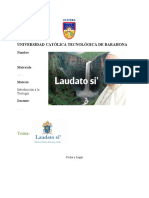 Ensiclica, Laudato Si Trabajo Final