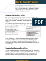 Explaining The Repository Pattern