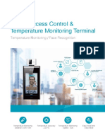 Dahua Access Control & Temperature Monitoring Terminal