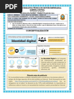 GUIA No. 2 INFORMATICA DECIMO GRADO LA HUELLA QUE DEJAMOS EN LAS REDES SOCIALES