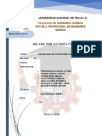 Práctica de Secado Por Atomización