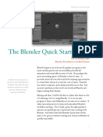 The Blender Quick Start Guide: by Darrin Lile