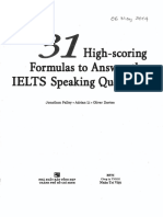 31 High Score Ielts Speaking PDF