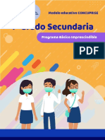 Programa Segbasico Imprescindible Primer Grado Secundaria