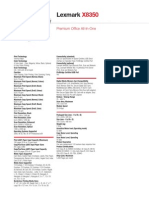 X8350 Specs