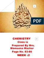 Chemistry Presentation Week2