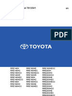 TOYOTA BT Reflex RRE180HECC High Performance Reach Truck Service Repair Manual PDF