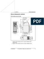 Device Dimensions Rearload: Planning The Installation