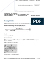 D3B Steering Clutch Disassembly