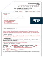 FPJ-12 Solicitud de Analisis de Emp o Ef