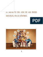 El Impacto Del Uso de Las Redes Sociales en Los Jóvenes PDF