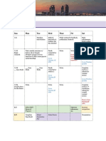 Urban Planning Report Timeline RQ Thesis Rationale 1