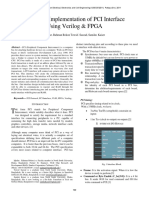 Hardware Implementation of PCI Interface Using Verilog & FPGA