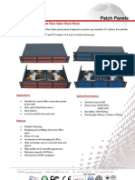 19 Rack Mount FO Patch Panel