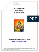 Progency Report Meenu Verma PDF