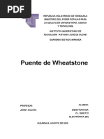 Funcionamiento Del Puente de Wheatstone