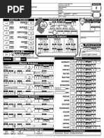 10 STR DEX CON INT WIS CHA: Level