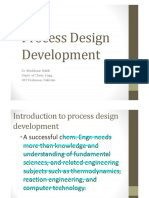 6 Process Design Development PDF