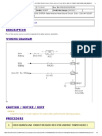 Description Wiring Diagram: Radio Receiver Power Source Circuit