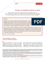 Diabetes, Insulin Resistance, and Metabolic Syndrome in Horses