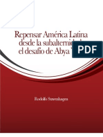 Repensar América Latina Desde La Subalternidad 2010