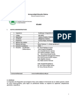 Silabo Urp 2020-I Curso de Radiologia