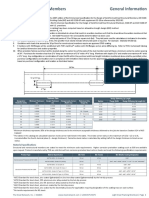 Light Steel Framing Members General Informa On: General Notes For All Tables