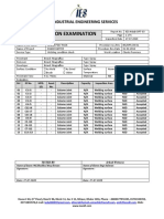 Dye Penetration Examination: Ies-Industrial Engineering Services