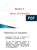 Basics of Valuation