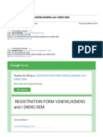 FWD: Registration Form V (New), Iii (New) and I (New) Sem