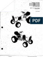 Case Garden Tractors, Case 444 446 448 Service Manual