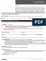 FXDD Global Funds Redemption Form: Bank Wire