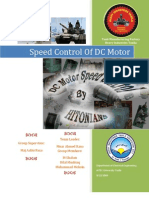 Speed Control of DC Motor