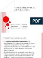 Antecedentes Históricos de La Administración Bancaria