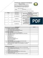 Student Staff Nurse To Student Head Nurse Eval Tool