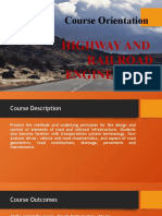 Course Orientation: Highway and Railroad Engineering