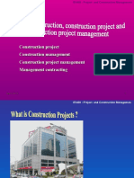 Construction Project Construction Management Construction Project Management Management Contracting