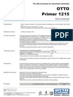 Otto Primer 1215: The Silicone Primer For Absorbent Substrates