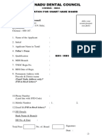 Application Form For Smart Board