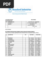 Customer Details Pro-Forma Invoice (Revised)