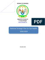 National Strategic Plan For Eye Health 2018-2024