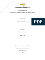 Mapa Mental de Teoria Etica de Aristoteles PDF