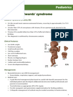 Edwards' Syndrome