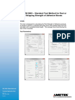 ASTM D903 - Standard Test Method For Peel or Stripping Strength of Adhesive Bonds