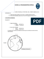 Problema Propuesto de Introduccion A La Trigonometría Esférica