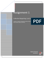 Collective Bargaining Has Lost Its Relevance - Assignment1 - Sakshi - 20192341