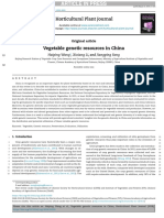 Horticultural Plant Journal: Haiping Wang Xixiang Li Jiangping Song