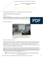 Mais de 22 Mil Pessoas Movimentam A Economia Criativa de Brasília - Agência Brasília